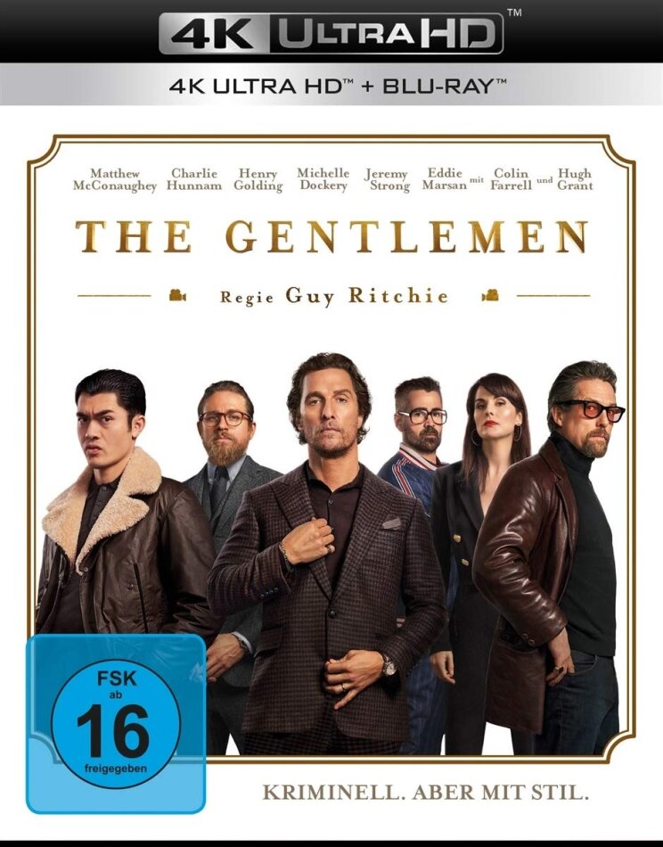 The Gentlemen (2019) 4K Ultra HD + Blu-ray