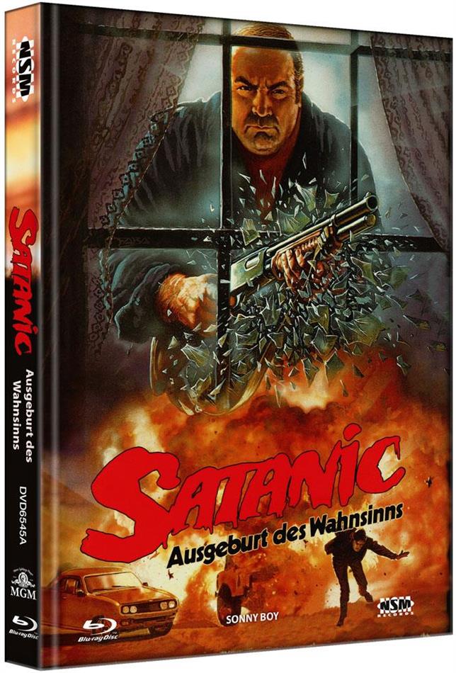 Satanic - Ausgeburt des Wahnsinns (1989) Cover A, Limited Edition, Mediabook, Blu-ray + DVD