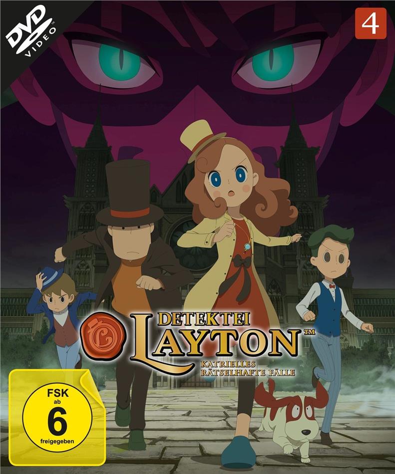 Detektei Layton - Katrielles rätselhafte Fälle - Vol. 4 2 DVDs
