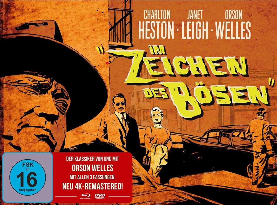 Im Zeichen des Bösen (1958) s/w, Director's Cut, Kinoversion, Limited Edition, Mediabook, 2 Blu-rays