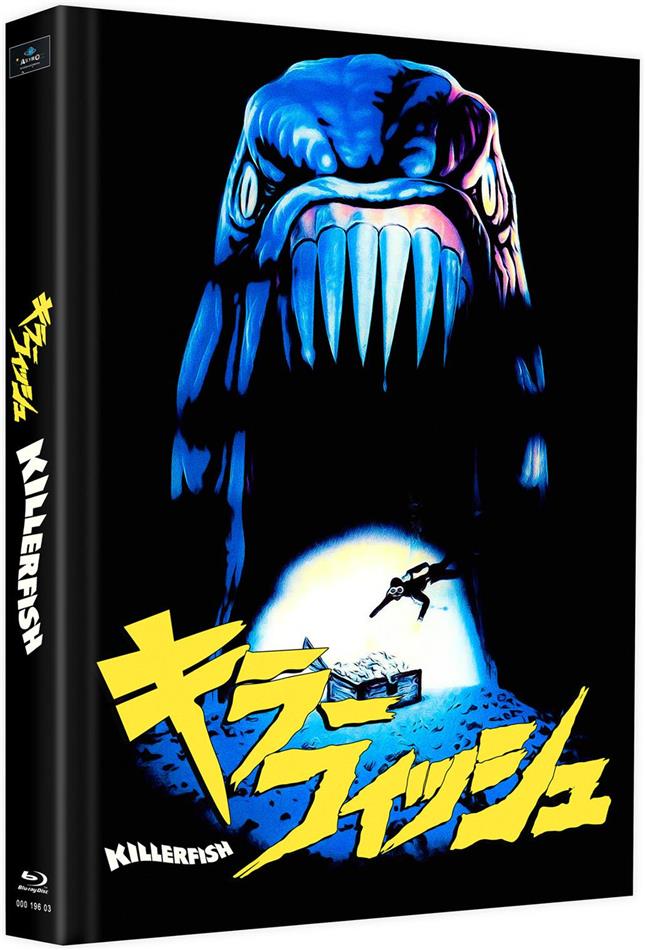 Killerfish (1979) Cover K, Limited Edition, Mediabook, 2 Blu-rays