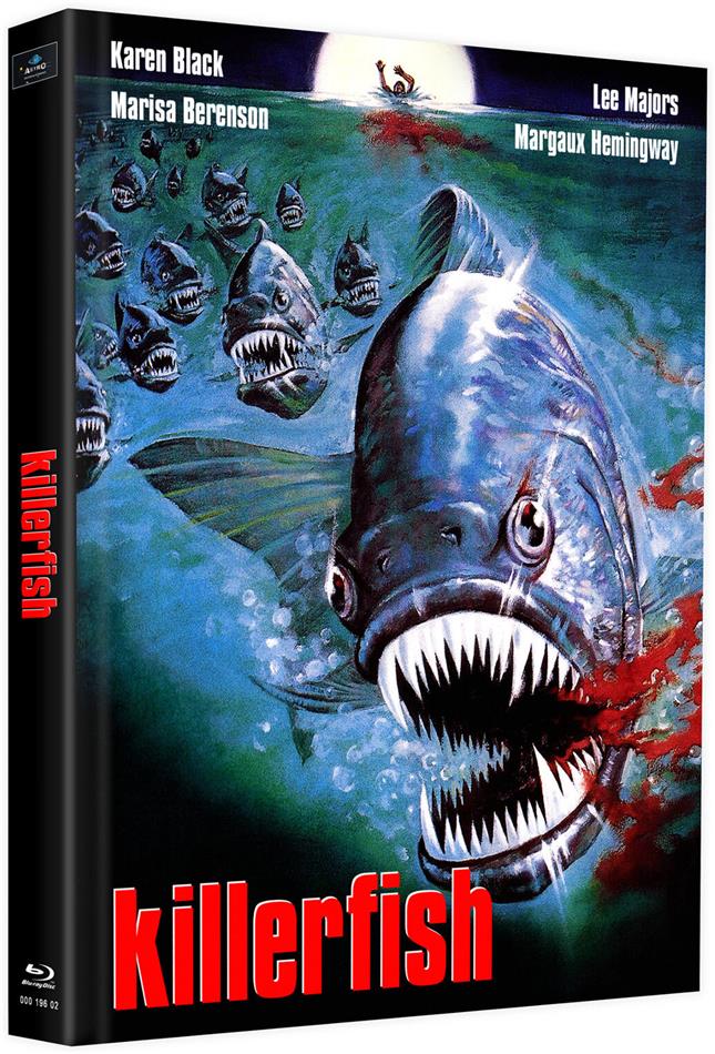 killerfish (1979) Cover J, Limited Edition, Mediabook, 2 Blu-rays