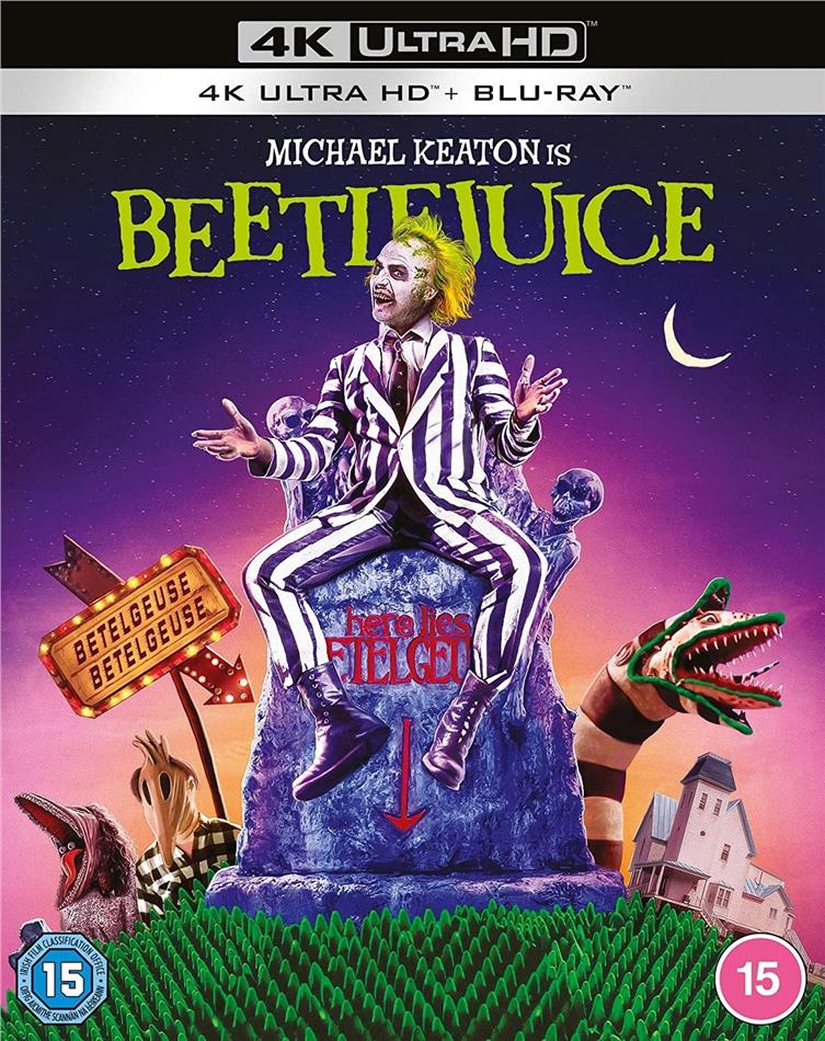 Beetlejuice (1988) 4K Ultra HD + Blu-ray
