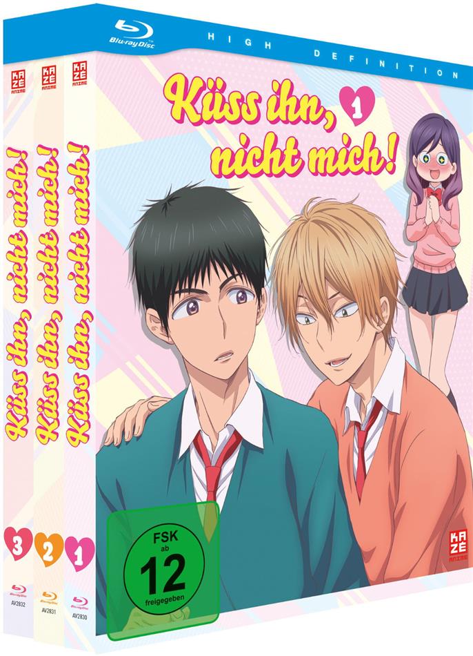 Küss ihn, nicht mich! - Staffel 1 Gesamtausgabe, 3 Blu-rays