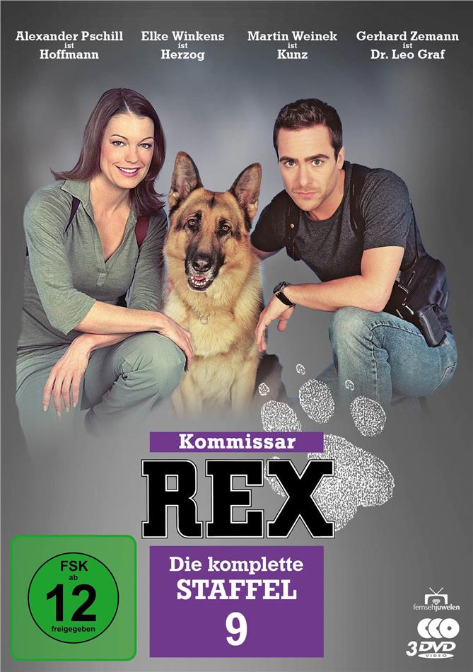 Kommissar Rex - Staffel 9 3 DVDs