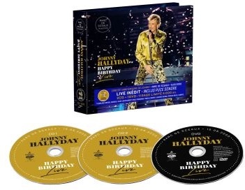 Johnny Hallyday - Happy Birthday Live - Parc De Sceaux (&Eacute;dition Deluxe, 2 CD + DVD)