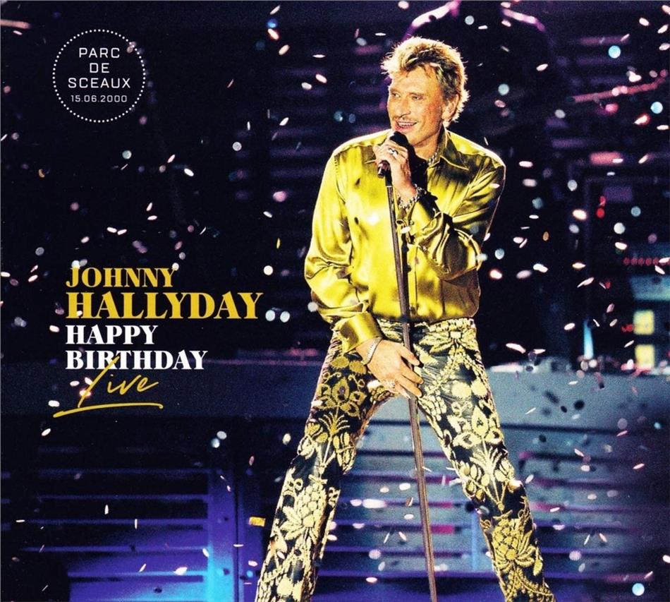 Johnny Hallyday - Happy Birthday Live - Parc de Sceaux 2 CD + DVD