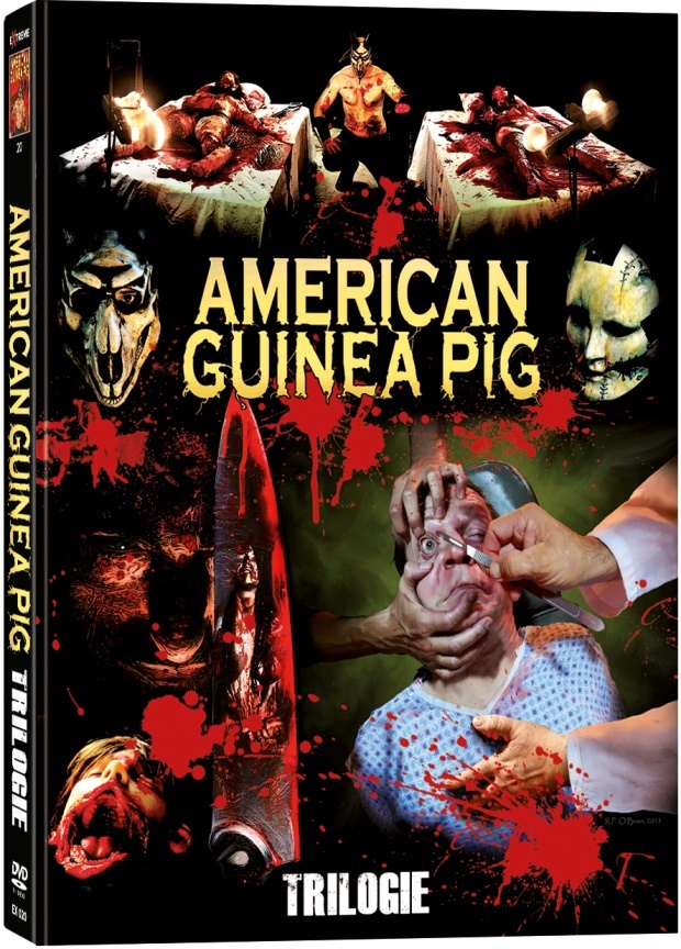 American Guinea Pig - Trilogie Wattiert, Limited Edition, Mediabook, Uncut, 5 DVDs
