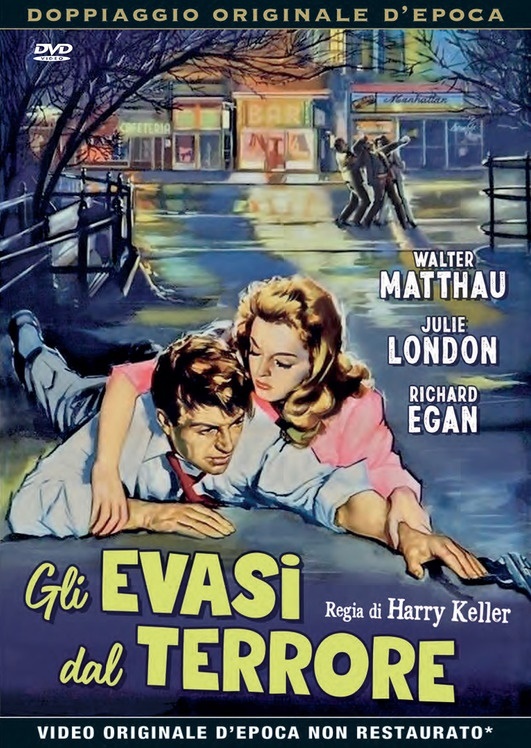 Gli evasi dal terrore (1958) Rare Movies Collection, Doppiaggio Originale D'epoca, s/w