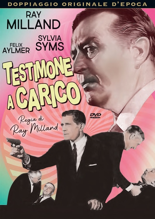 Testimone a carico (1969) Doppiaggio Originale D'epoca