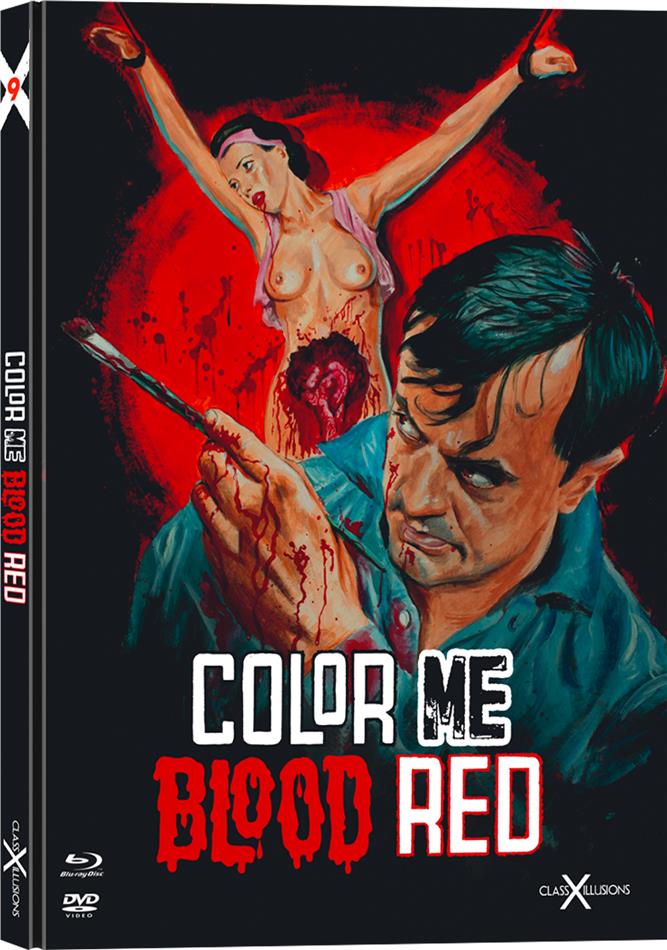 Color Me Blood Red (1965) Class-X-Illusions, Limited Ultimate Edition, Mediabook, Blu-ray + DVD