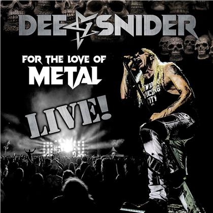 Dee Snider (Twisted Sister) - For The Love Of Metal - Live (2 LPs + DVD)