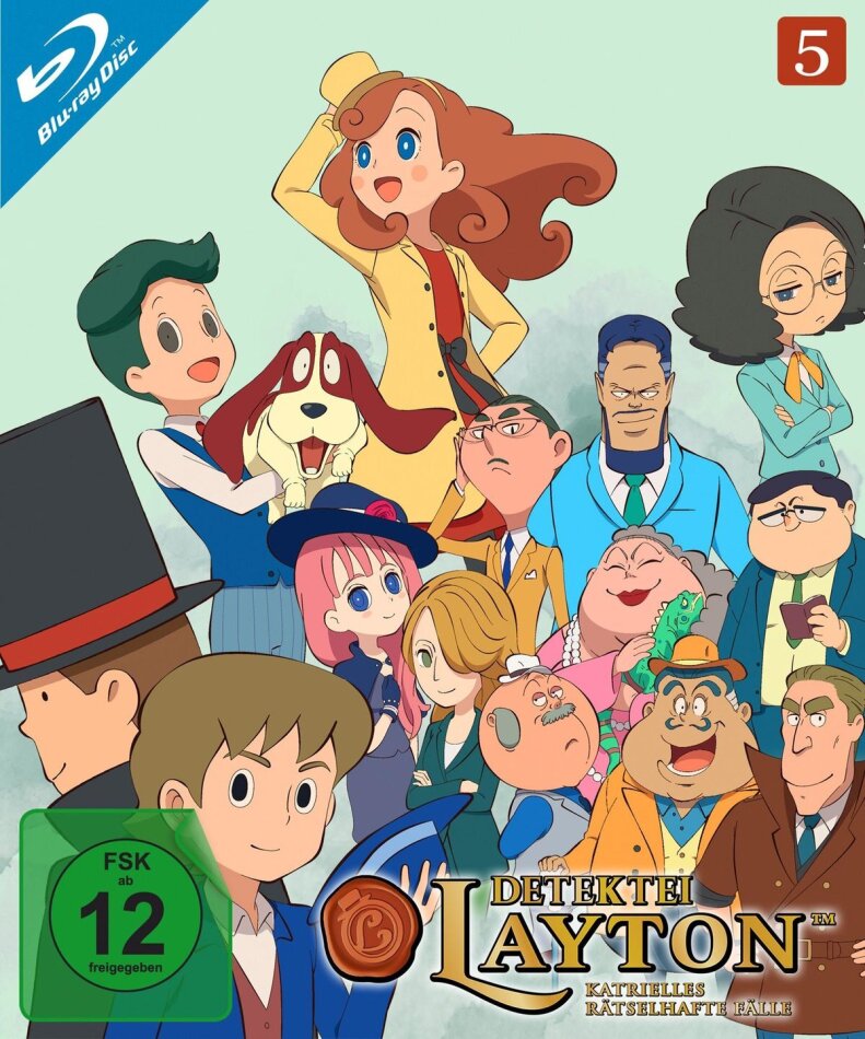 Detektei Layton - Katrielles rätselhafte Fälle - Vol. 5 2 Blu-rays