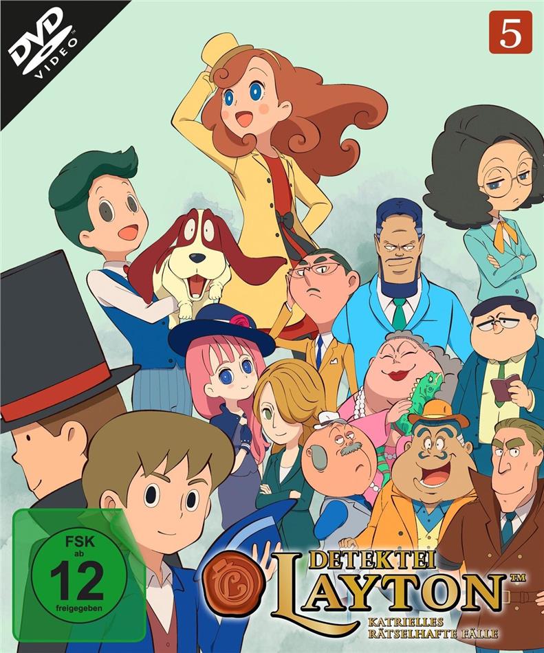 Detektei Layton - Katrielles rätselhafte Fälle - Vol. 5 2 DVDs