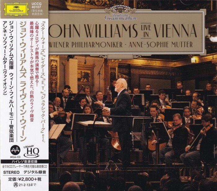 John Williams (*1932) (Komponist/Dirigent) & Anne-Sophie Mutter - John Williams In Vienna HQCD, Limited, Japan Edition, Remastered