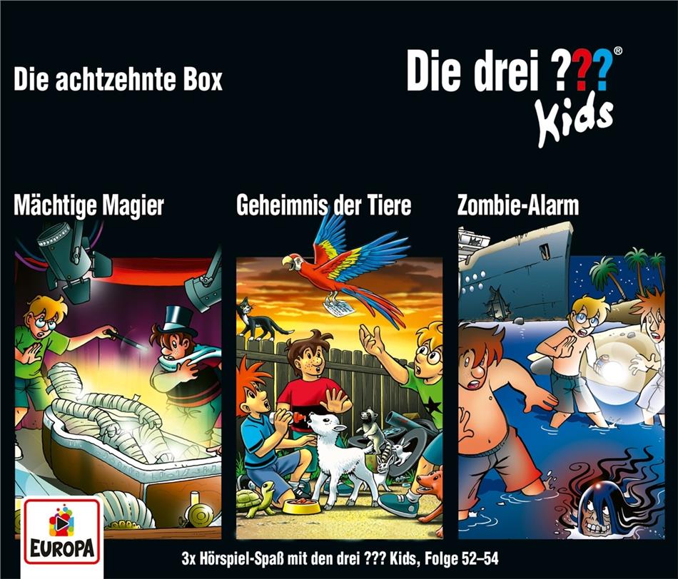 Die Drei ??? Kids - 018/3er Box (Folgen 52,53,54) 3 CDs