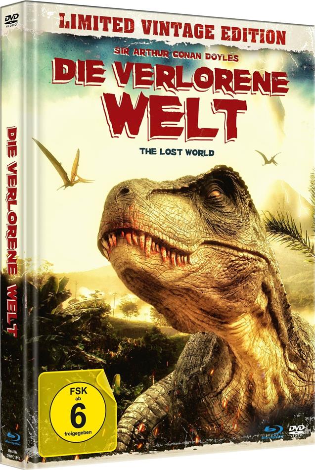 Die verlorene Welt - The Lost World (1925) Limited Vintage Edition, Mediabook, Uncut, Blu-ray + DVD