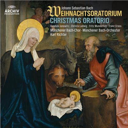M&uuml;nchner Bach-Orchester, Johann Sebastian Bach (1685-1750) & Karl Richter - Weihnachtsoratorium Bwv24 (3 LPs)