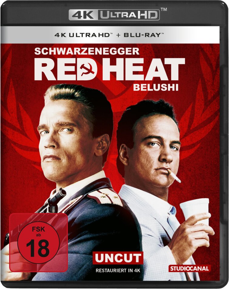 Red Heat (1988) Uncut, 4K Ultra HD + Blu-ray