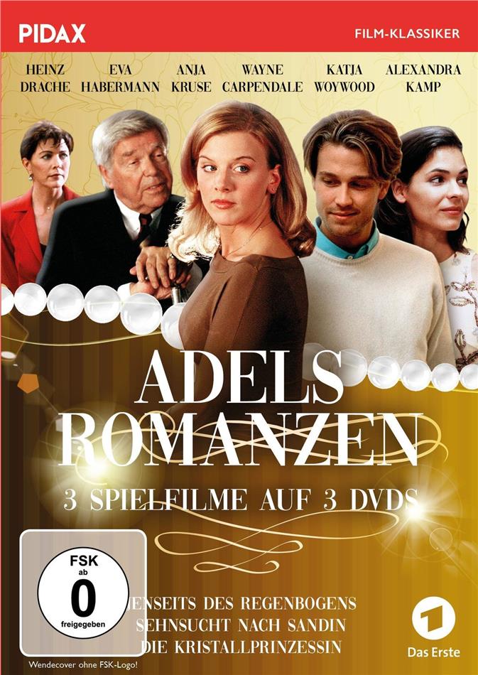 Adelsromanzen - Jenseits des Regenbogens / Sehnsucht nach Sandin / Die Kristallprinzessin Pidax Film-Klassiker, 3 DVDs