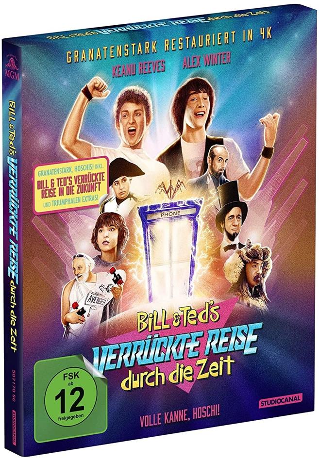Bill & Teds verrückte Reise durch die Zeit / Bill & Teds verrückte Reise in die Zukunft Limited Collector's Edition, 2 Blu-rays