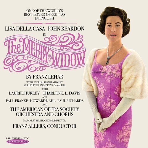 Della Lisa Casa, John Reardon, Franz Lehar (1870-1948) & Franz Lehar (1870-1948) - Merry Widow (english) Remastered
