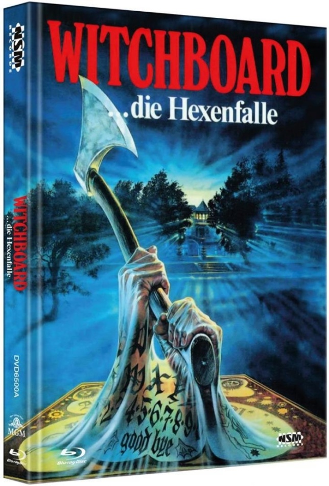 Witchboard - Die Hexenfalle (1986) Cover A, Mediabook, Uncut, Blu-ray + DVD