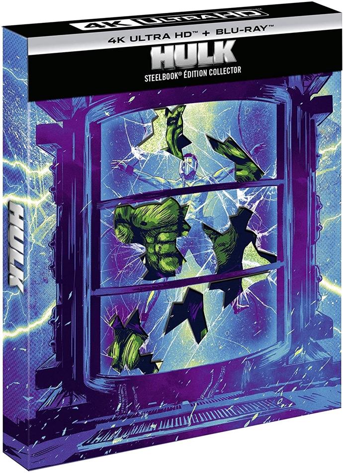 Hulk (2003) Édition Collector Limitée, Steelbook, 4K Ultra HD + Blu-ray