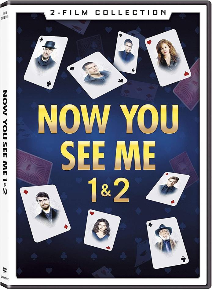 Now You See Me 1&2 2 DVDs