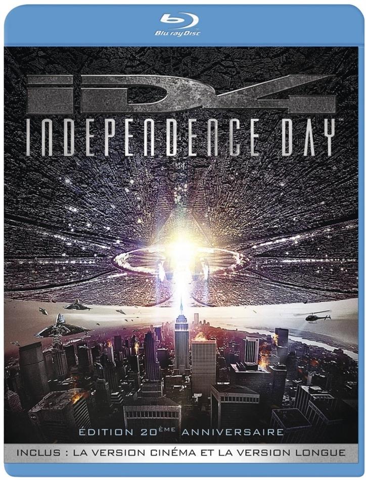 Independence Day (1996) 20th Anniversary Edition, Kinoversion, Langfassung, Restaurierte Fassung, Uncut, 2 Blu-rays