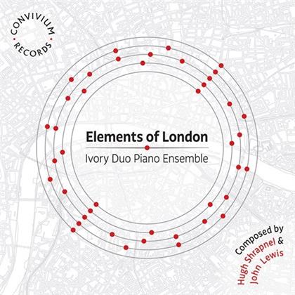 Ivory Duo Piano Ensemble, Hugh Shrapnel & John Lewis - Elements Of London