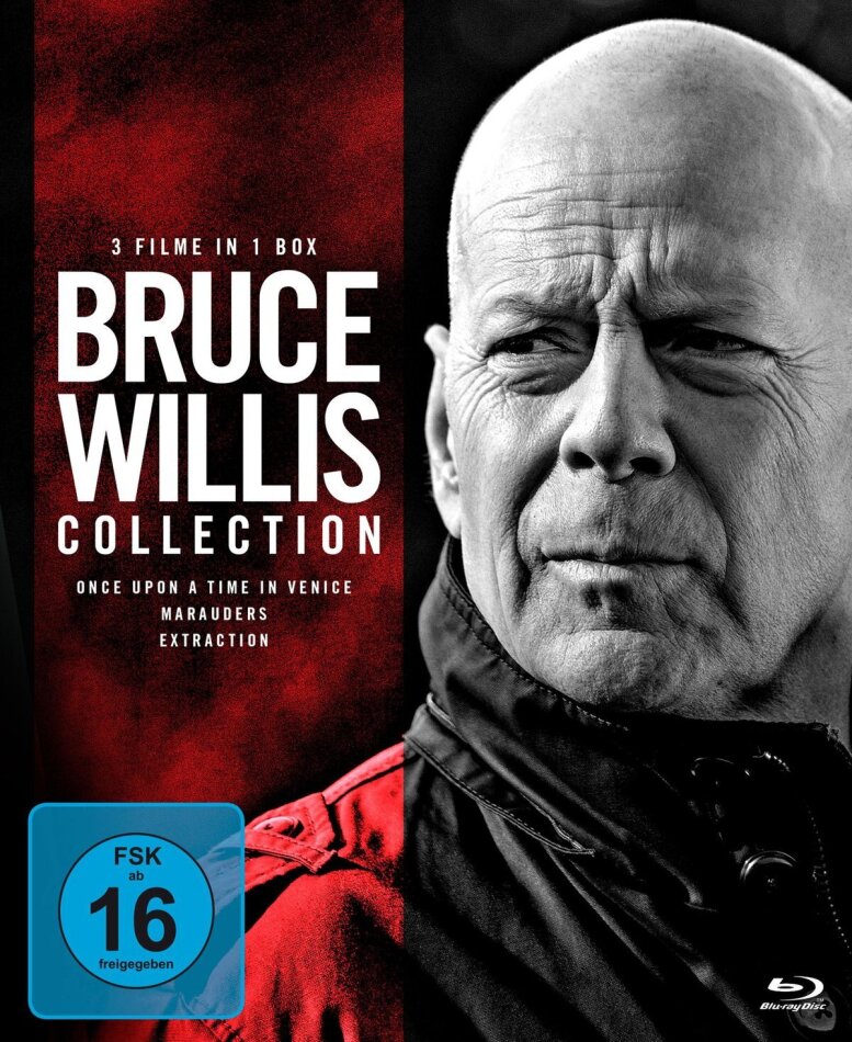 Bruce Willis Collection - Once Upon a Time in Venice / Marauders / Extraction 3 Blu-rays