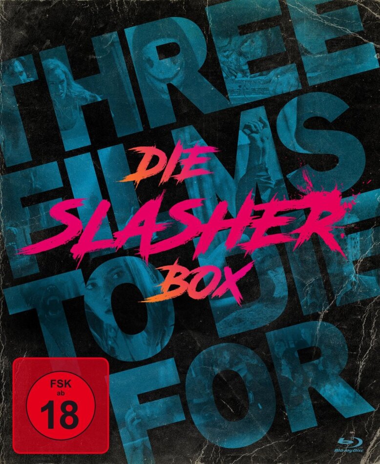 Die Slasher-Box - Three Films To Die For - The Domestics / Lake Bodom / Die letzte Party deines Lebens 3 Blu-rays