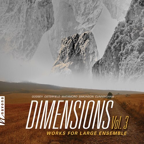 Michael G. Cunningham, Andre Godsey, Miguel Matamoros, Paul Osterfield & Eric Simonson - Dimensions 3 - Works For Large Ensemble