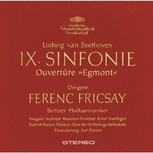 Ferenc Fricsay, Ludwig van Beethoven (1770-1827) & Berliner Philharmoniker - Symphony 9 Limited, UHQCD, Japan Edition, Remastered