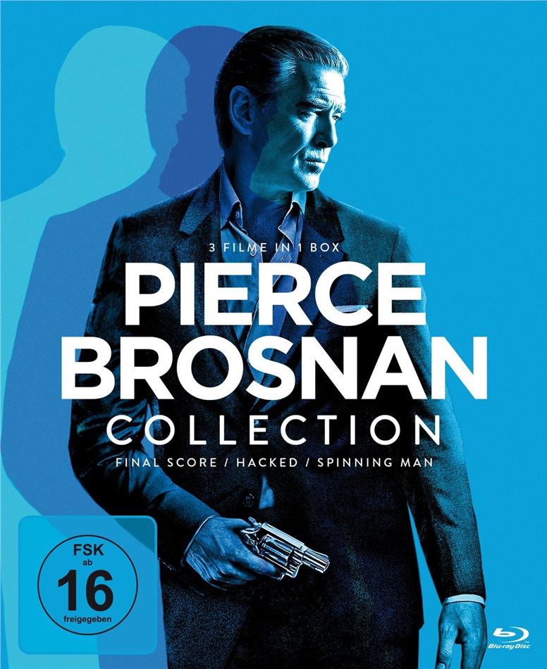 Pierce Brosnan Collection - Final Score / Hacked / Spinning Man 3 Blu-rays