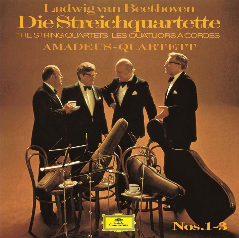 Amadeus Quartet & Ludwig van Beethoven (1770-1827) - String Quartets 1-3 Limited, UHQCD, Japan Edition, Remastered