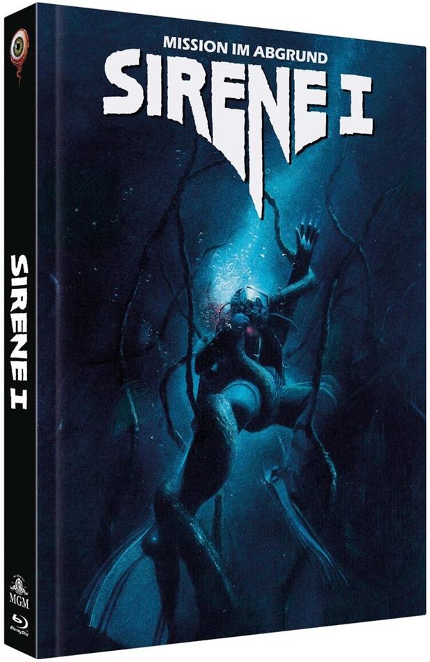 Sirene 1 (1990) Cover C, Limited Edition, Mediabook, Blu-ray + DVD