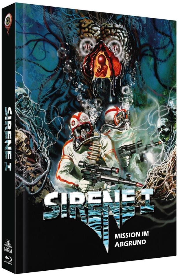 Sirene 1 (1990) Cover B, Limited Edition, Mediabook, Blu-ray + DVD