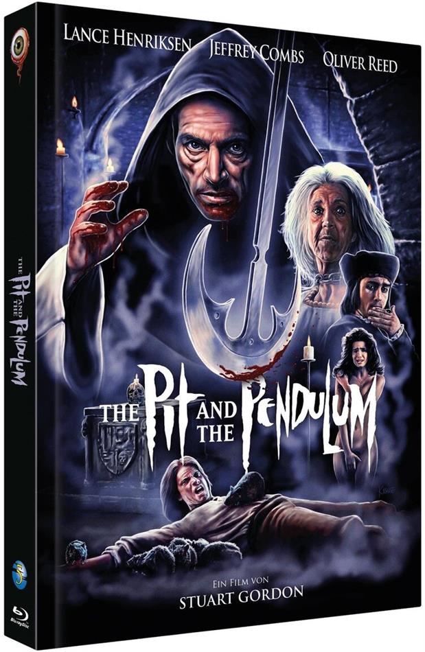 The Pit and the Pendulum (1991) Cover B, Full Moon Collection, Limited Edition, Mediabook, Blu-ray + CD