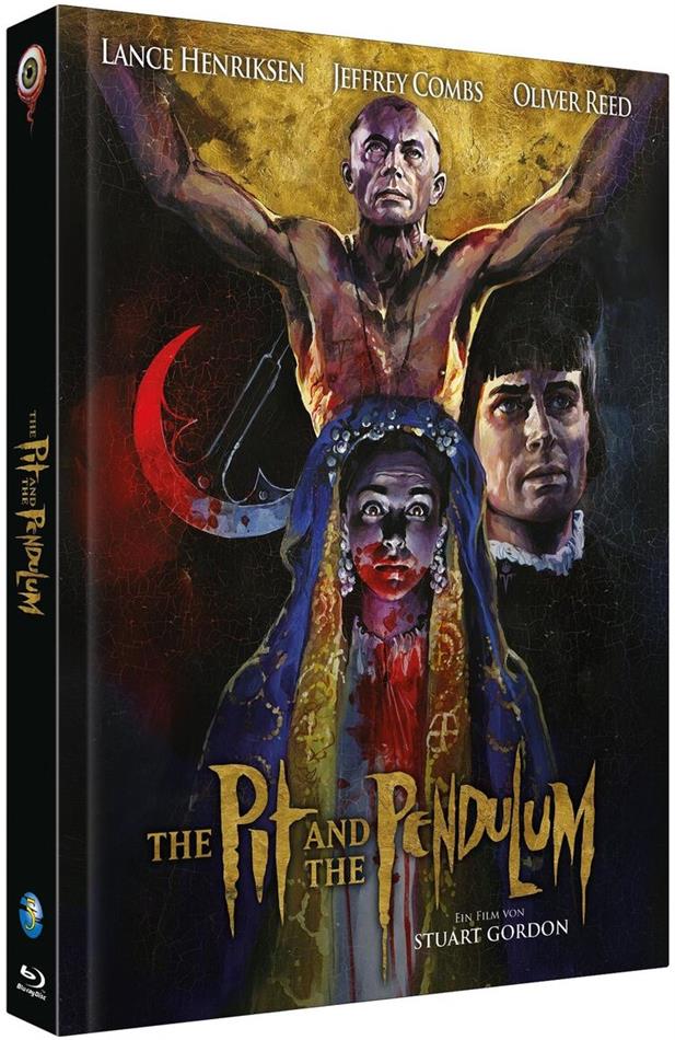 The Pit and the Pendulum (1991) Cover C, Full Moon Collection, Limited Edition, Mediabook, Blu-ray + CD