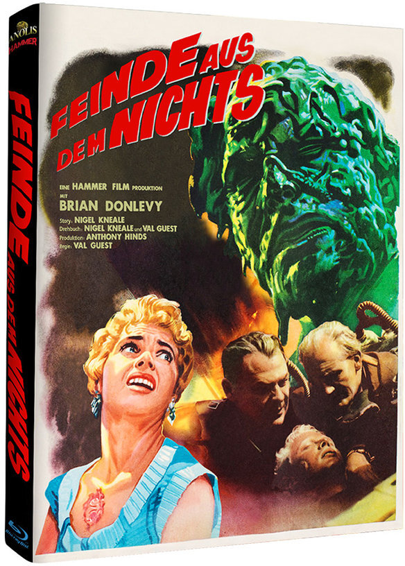 Feinde aus dem Nichts (1957) Hammer Edition, Cover A, s/w, Limited Edition, Mediabook