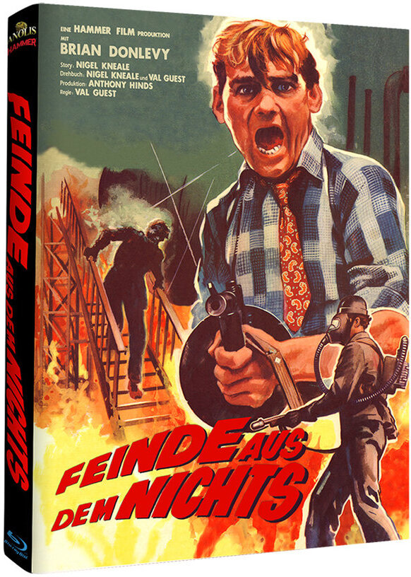 Feinde aus dem Nichts (1957) Hammer Edition, Cover B, s/w, Limited Edition, Mediabook