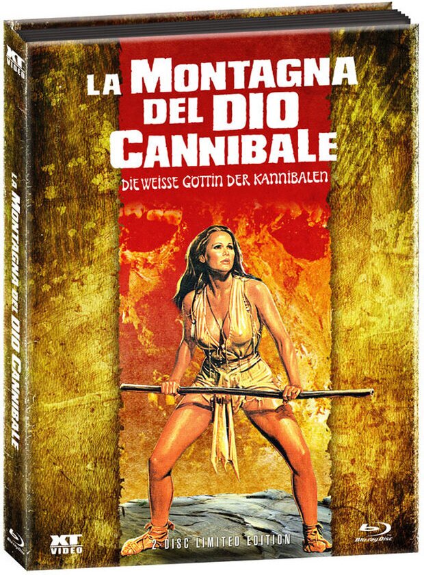 Die weisse Göttin der Kannibalen (1978) Wattiert, Limited Edition, Mediabook, Blu-ray + DVD