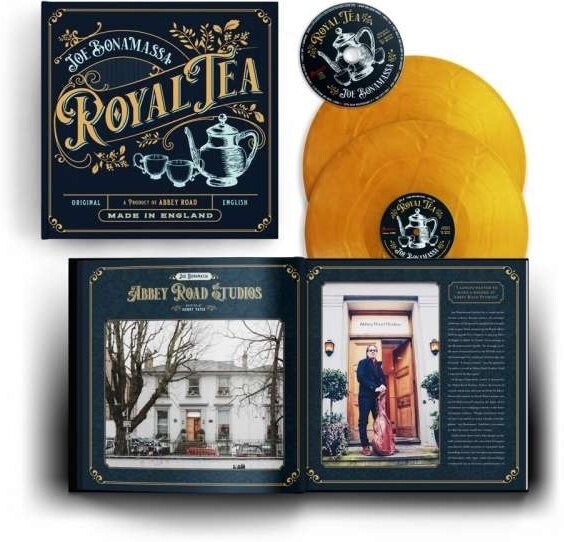 Joe Bonamassa - Royal Tea Artbook, Shiny Gold Vinyl, 2 LP + CD