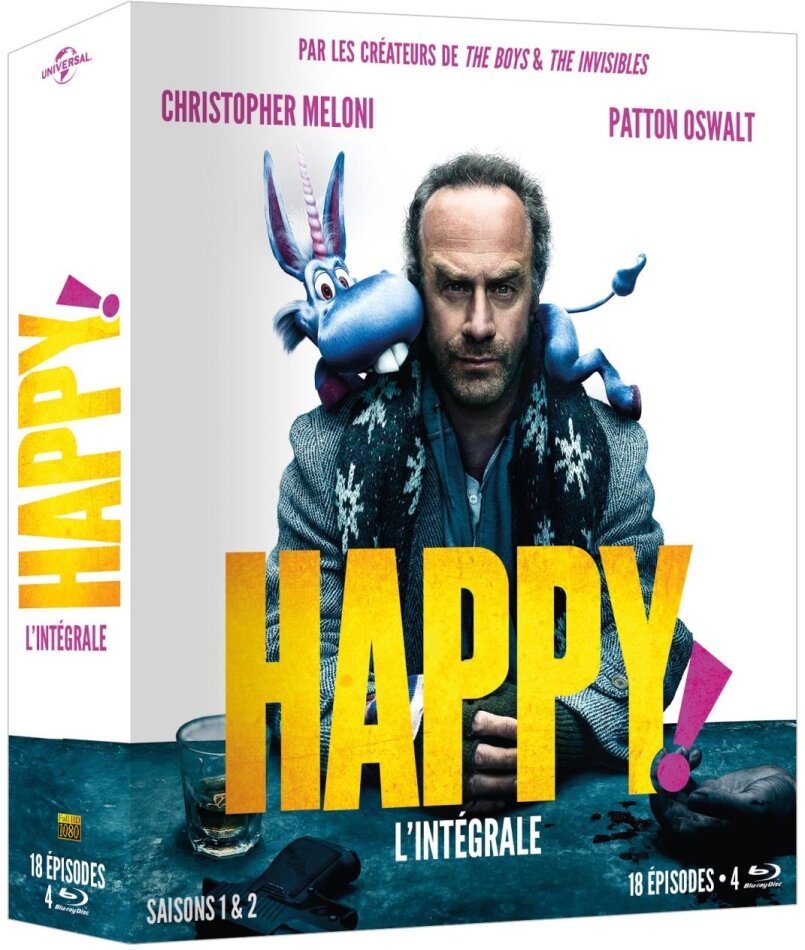 Happy - Intégrale - Saisons 1 & 2 4 Blu-rays + DVD