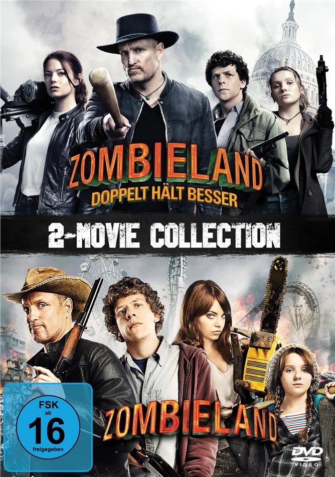Zombieland 1 & 2 - 2-Movie Collection 2 DVDs