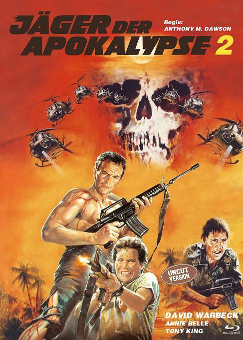 Jäger der Apokalypse 2 (1982) Eurocult Collection, Cover C, Limited Edition, Mediabook, Uncut, Blu-ray + DVD
