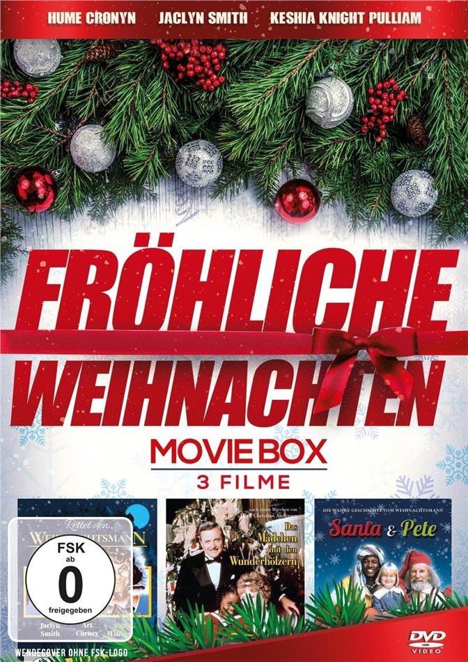 Fröhliche Weihnachten - Movie Box - Santa & Pete / Rettet den Weihnachtsmann / Das Mädchen mit den Wunderhölzern