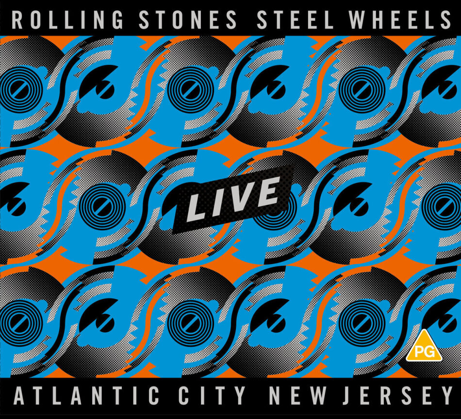 The Rolling Stones - Steel Wheels Live 2 CDs + Blu-ray